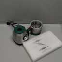 Grinder for Kitchen, Spice Grinder Electric Dry Comes With 3 Removable Stainless Steel Blades, 500w Suitable For Grinding Spices, Herbs, Coffee Beans, Grains, Nuts (Green)