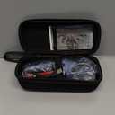 2026 Upgrade 4V Cordless Cutting Tool, Cardboard Cutter with 2 Titanium Blades, 2000mAh Battery, Electric Chop Saw for Fabric, Cardboard, Leather, Carpet - Glacier Blue