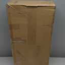 Heated Cat House for Outside Cat in Winter, Insulated Outdoor Feral Cat Shelter with Cat Heating Pad, 2 Doors,Elevated Waterproof Heated Kitty House (Black, 25"x13.7"x18")