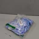 Sampeel Summer Dresses Maxi Dress Vacation Beach Sundresses 2025 with Pockets Large,Floral Blue Tropical Leaves