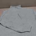 BTFBM Sweaters for Women Fall 2026 Long Sleeve Mock Neck Cable Knit Oversized Sweater Pullover Tops Thick Winter Clothes M