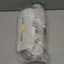 Glass Door Knobs Polished Chrome Privacy Crystal Door Knob with Lock for Bedroom Bathroom (Privacy 1 Pack)