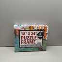 [2 Pack] Puzzle Frame Kit to Display Your Puzzles - Easy to Assemble Frames for Jigsaw Puzzles - Puzzle Mounting Kit with Screws - 18x24