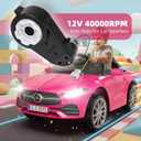12v Motor Gearbox RS550 40000RPM High Speed 2Pcs Ride On Car Gearbox fit Kids' Electric Vehicles Jeeps ATV Truck Car SUV 12V Ride on Toys Replacement