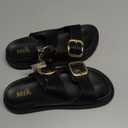 MIA Women's Gen Double Buckle Slide Sandals 7.5