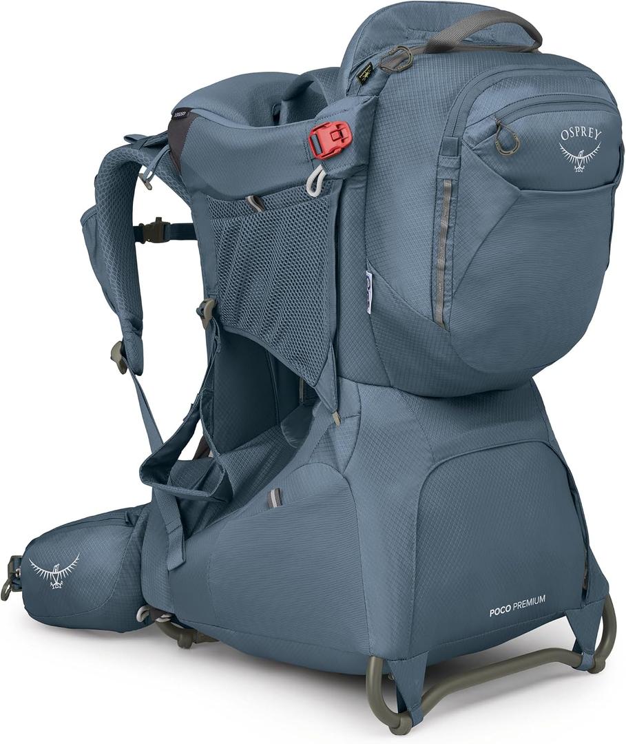 Osprey Poco Premium Child Carrier Backpack - Adjustable Travel Baby Carrier with Sunshade - Hiking Carrier for Toddlers