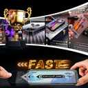 OneFish for iPhone 17 Pro Privacy Screen Protector - 4 Way 360 Anti Spy Bubble Free, Easy Installation with Auto Dust-Elimination for 17 Pro (2 PCS Privacy)