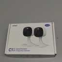 2K Cameras for Home Security-Outdoor/Indoor Camera for Dog/Cat/Pet/Nanny/Baby/Elderly, Color Night Vision, White Light, Siren, 24/7 SD Recordings, Works with Alexa, Plug in (C1-White-2pack-2.4G)