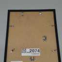 upsimples 11x14 Picture Frame, Display Pictures 8x10 with Mat or 11x14 Without Mat, Wall Hanging Photo Frame, Black, 1 Pack