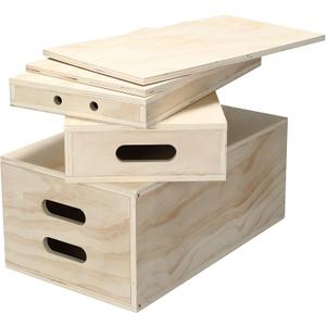 Novabright 5 Size Standard Apple Boxes for Photography, Wooden
Nesting Photography Studio Blocks, Magnetic Lid, Multifunctional, Adjusting Height, for Film Photo Shoots Photo Studio Film