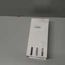 JAMIEWIN Cordless Hair Curling Iron Brush, Travel Hot Straightener Comb Curl Brush, 3-in-1 Portable Curling Iron Cordless Wand, USB Rechargeable Curling Wand-Blush(Gray)