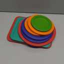 Replacement Lids for Pyrex (1) 7202-PC 1 Cup Green (2) 7200-PC 2 Cup Orange (2) 7201-PC 4 Cup Blue (1) 7402-PC 6/7 Cup Red (2) 7210-PC 3 Cup Light Green (1) 7211-PC 6 Cup Red Round Rectangle