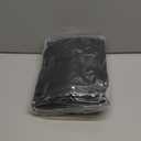 5 Pack 40-inch Suit Bag Garment Bag for Travel and Storage, Garment Bags for Hanging Clothes with Zipper and Visible Transparent Window, Black