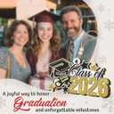 10 x Graduation Gifts for High School Seniors, Unique Senior Class of 2026 Graduation Ornament, Senior 2026 Gifts for Boys Girls Daughter on Christmas, Wood Graduate Cap Christmas Ornament