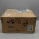 Knee Scooter, 300lbs Capacity, 13" Big PU Seat, All Terrain Foldable Knee Scooter Walker with Bag for Foot Injuries Compact Crutches Alternative (Blue)