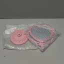 Jetec Heart Shaped Mirror Desktop Makeup Retro 360 Degree Rotation Standing Cosmetic for Dresser Room Decor Vintage Makeup Cosmetic Mirror(Pink)