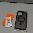 TORRAS Magnetic Shockproof for iPhone 16 Pro Max Case, [Fit for MagSafe] [Military-Grade Drop Tested] Translucent Slim Protective for iPhone 16 Pro Max Case Anti-Fingerprint Anti-Scratch, Black