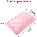 Car Center Console Pad, Anti-Scratch Memory Foam Vehicle Armrest Seat Storage Box Cover, Soft Comfortable Automotive Console Protection Cushion, Universal for SUV Sedan Truck (Pink)