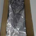 Spice Rack Shelf for Kitchen Stove, Adjustable 27 to 33 Inch Spice Rack Organizer, 4 Level Adjustable Height Stove Top Shelf for Kitchen, Over the Stove Shelf for Curved Stove, Black