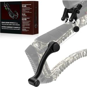 BAR20020 Crank Cocking Device for Barnett Series Crossbow, Ambidextrous, Reduce Cocking Resistance 93%, Hunting Made Easy,Hunting Essentials Auxiliary Drawing Device