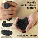 2 x Rubber Gym Grips for Weight Lifting Workout Grip for Men Women, One Size