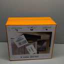 Vinyl Record Player with Built-in Stereo Speakers, Bluetooth Input & Output Turntable, Full-Size 3-Speed LP Players with Adjustable Counterweight, AUX & RCA Jack, Retro Record Player for Home Audio