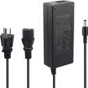 PAUTIX 24V DC Power Supply Adapter 24Volt 5A 120W AC to DC Converter Transformer 100-240V AC Input with 5.5 x 2.1mm US Plug for LED Strip, CCTV Camera