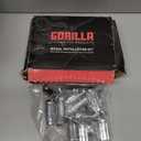 Gorilla Automotive 26105HT Small Diameter Duplex Acorn Chrome 8 Lug Kit (14mm x 2.00 Thread Size) - Pack of 32