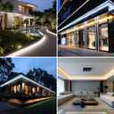 BENLUN 24V COB LED Strip Lights Outdoor Waterproof 65.6FT, 4000K Natural White Dimmable IP67 CRI 93 LED Rope Light with Power Supply for Bedroom Living Room Garden Commercial House
