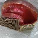 Joyido 125PCS Hot Pink Plastic Plates - Clear Pink Gold Disposable Plates - Hot Pink Party Plate with Gold Plastic Silverware Set for 25 Guests for Wedding Party Birthday Valentine's Day