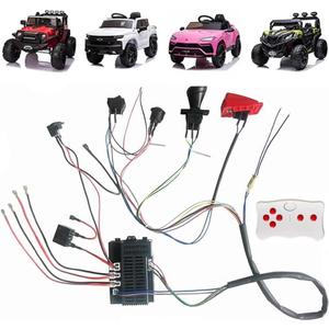 12 Volt Power Wheel DIY Modified Wires,High Power Self-Made Children Electric Car Wires Harness and Power Wheel Remote Kit Weelye 2.4G Remote Controller Kit Ride On Replacement Accessories
