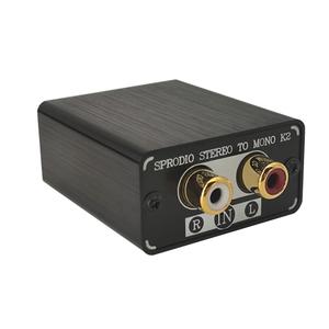 SPRODIO Single Stereo to Dual Mono Audio Converter Mono OutRCA L/R Audio Adapter Stereo to Mono summing K2 SPRODIO Single Stereo to Dual Mono Audio Converter Mono OutRCA L/R Audio Adapter Stereo to Mono summing K2