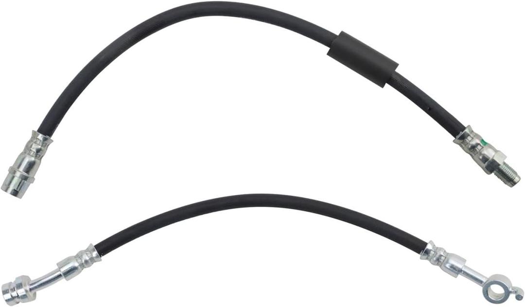 TRQ Brake Hose Set Compatible with 2017-2020 Kia Cadenza 2014-2016 Optima