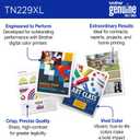 Brother Genuine TN229XLY Yellow High Yield Printer Toner Cartridge - Print up to 2,300 Pages(1)