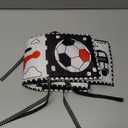 Black and White High Contrast Toys for Baby 0-3 3-6 months Infant Tummy Time Soft Crinkle Book Mirror Sensory Toys 0 2 4 5 6 Month Old Babies Boy Gril Newborn Development Christmas Stocking Stuffer