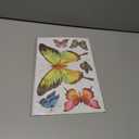 59 Pcs Butterfly Window Decals  Colorful Window Clings to Prevent Bird Strikes, Removable Sliding Glass Door Decals & Peel-and-Stick Window Stickers for Glass Doors, Decorative Cling-On Vinyl