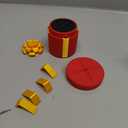 Annoying Nested Screw Gift Box, Screw Gift Box Prank, Reusable Prank Gifts Boxes for Cash and Small Surprises, Money Puzzle Boxes for Cash Gifts, Perfect Gag Gifts for Birthday, Christmas & Fun Part (Red)