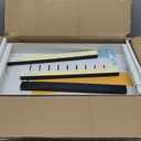 Pull out Cabinet Organizer, 2-pack, Expandable(12"-20") Heavy Duty Slide out Drawers Fixed with Adhesive Nano Film for Pots, Roll out Shelf Storage for Kitchen Base Cabinet Organization(3 Rails) (White)