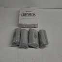 Crib Sheets for Boys 4 Pack, Fitted Baby Crib Sheet Neutral 52" x 28" for Standard Crib and Toddler Bed Mattress, Soft and Breathable Kid Toddler Sheets for Girls Boys, Grey (Gray)