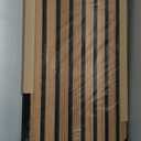 Avana Acoustic Wood Wall Panels  47.2 X 12.6 Inch Walnut Acoustic Panels 1 PC  Wall Panels For Interior Wall Decor For Homes, Offices, Studios  Sturdy And Durable Wood Panels For Wall