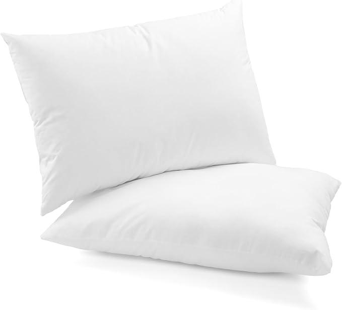 HomeLifairy Throw Pillows Insert Rectangle Bed and Couch Pillows - Indoor Sofa Decorative Pillows (2 Pack, 36" x 20")
