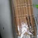 LazBlinds No Drill Cordless Bamboo Roman Shades, 20.5" W × 48" H, Brown