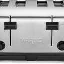 Waring (WCT708) Four-Compartment Pop-Up Toaster, Silver
