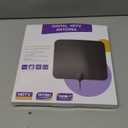 TV Antenna Indoor Long Range, Supports 4K 1080p Smart TV Signal Reception with Signal Amplifier 16ft HDTV Coax Cable