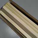 DIY Wooden Square Dowel Rod 3/4-inch x 48 Pack of 25 Hobby Wood Sticks for Crafts, Wood Trim & Architecture Model Making, by Woodpeckers