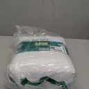 THREAD SPREAD Organic GOTS Cotton Blanket, Full/Queen - 350 GSM, Antistatic, Fuzzy Soft, Lightweight, Sofa, Camping & Travel, Perfect Herringbone All Seasons Throw, Light Blue with Free Tote Bag