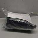 Gejoy Velvet Christmas Ornaments Set-12 Velvet Bows, 1 Christmas Tree Skirt, 1 Large Tree Topper Bow, 5000 Strands Silver Tinsel Icicles for Xmas Trees Wreaths Fireplace Gifts Decor(Black)