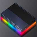 iVANKY 14-in-1 RGB 4K@120Hz Docking Station for Steam Deck OLED/ROG Ally X/Lenovo Legion Go, Foldable Dock with HDMI Gigabit Ethernet 10Gbps USB 3.2, SD/TF Slots, 1Gbps Ethernet, 100W USB-C Charge