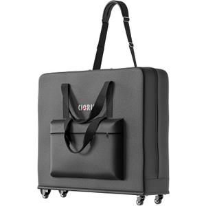 CLORIS Professional Carrying Bag Universal Case for Massage Table with Wheels and Storage Pockets Small, 36.22"L x 8.27"W x 29.13"H