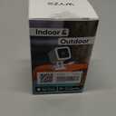 WyzeCam Cam v3 Security Camera for Pets, Indoor/Outdoor Home Security Camera with 1080p Color Night Vision Motion & Sound Detection, Compatible with Alexa & Google, White, 1-Pack